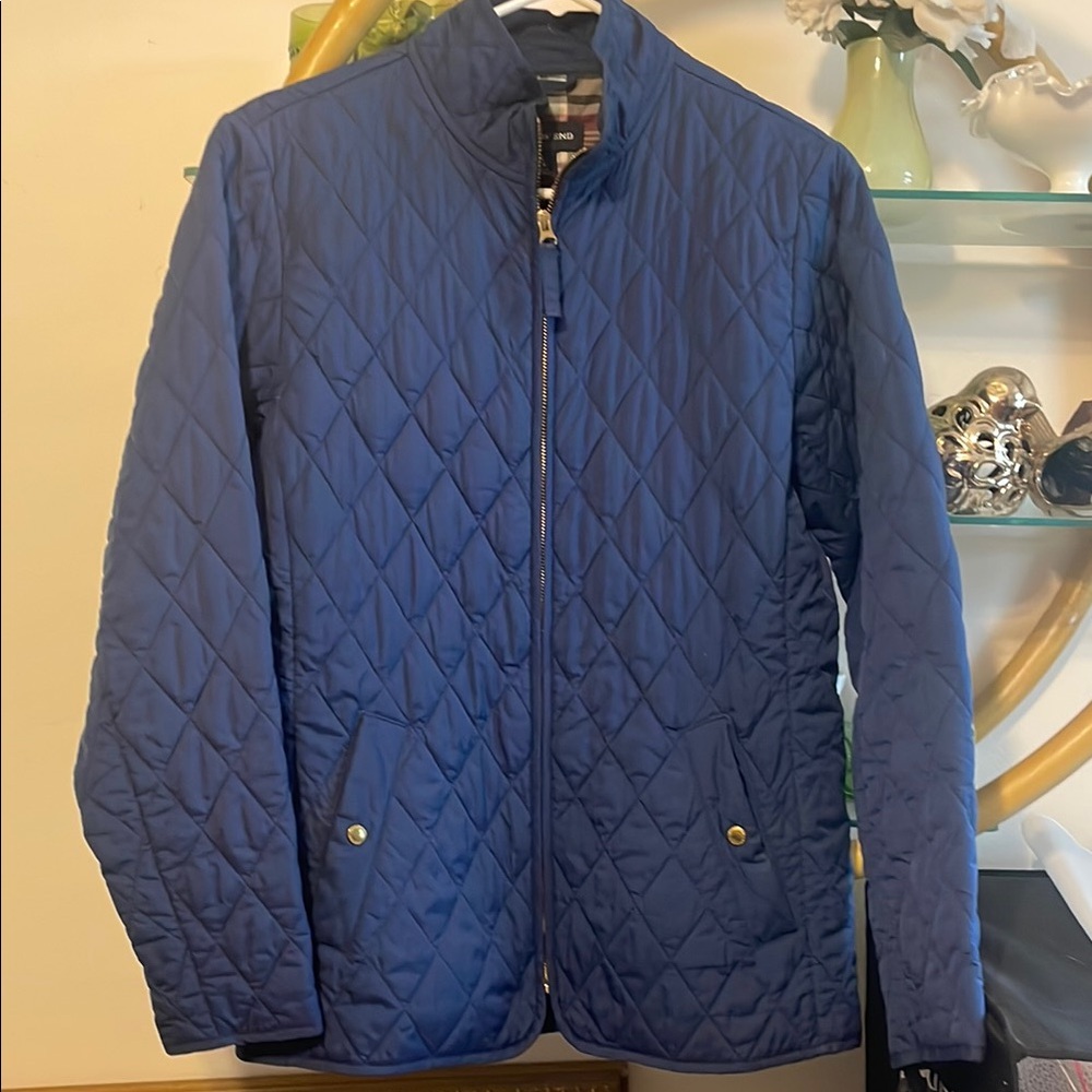 Land's End Blue Quilted Men's/Women's Jacket